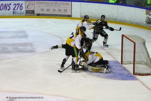 Photo hockey match Rouen - Strasbourg  le 14/10/2016