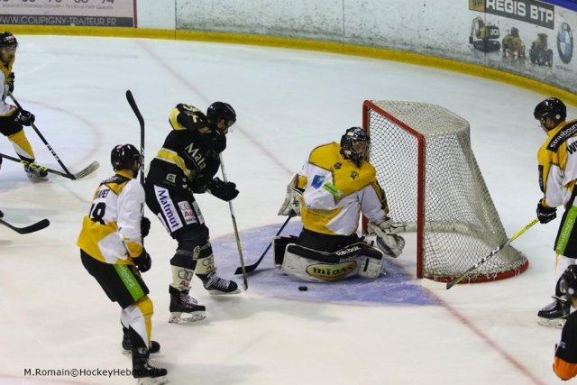Photo hockey match Rouen - Strasbourg  le 14/10/2016