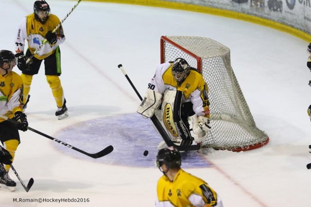 Photo hockey match Rouen - Strasbourg  le 14/10/2016
