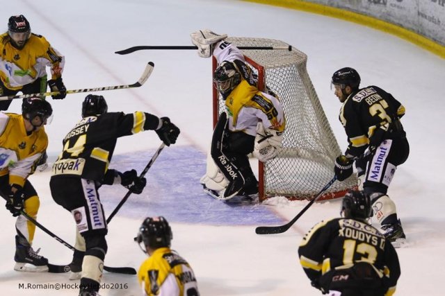 Photo hockey match Rouen - Strasbourg  le 14/10/2016
