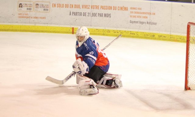 Photo hockey match Angers  - Grenoble  le 14/10/2016