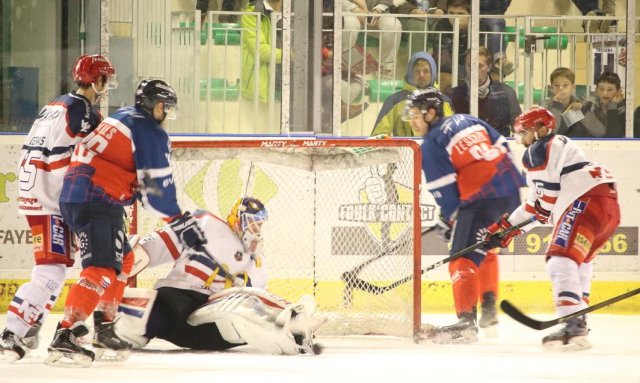 Photo hockey match Angers  - Grenoble  le 14/10/2016