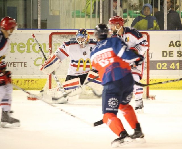 Photo hockey match Angers  - Grenoble  le 14/10/2016