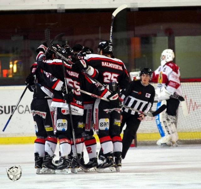 Photo hockey match Bordeaux - Chamonix / Morzine le 15/10/2016