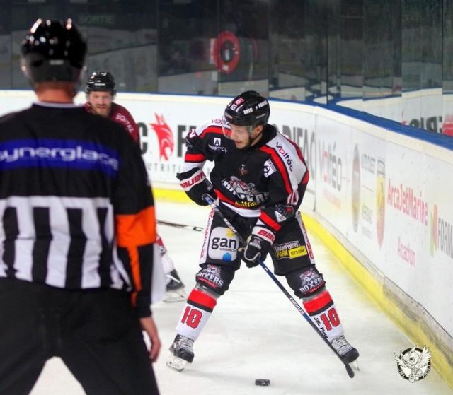 Photo hockey match Bordeaux - Chamonix / Morzine le 15/10/2016