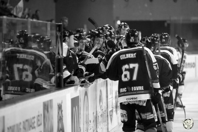 Photo hockey match Bordeaux - Chamonix / Morzine le 15/10/2016