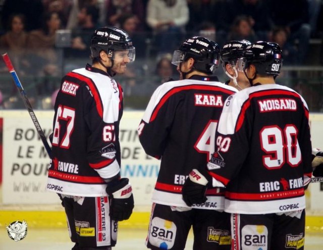 Photo hockey match Bordeaux - Chamonix / Morzine le 15/10/2016