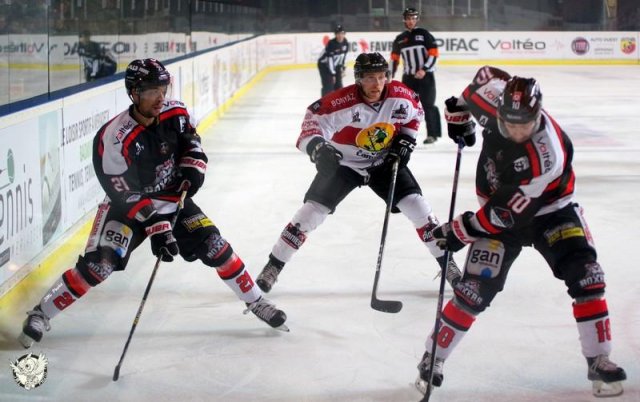 Photo hockey match Bordeaux - Chamonix / Morzine le 15/10/2016