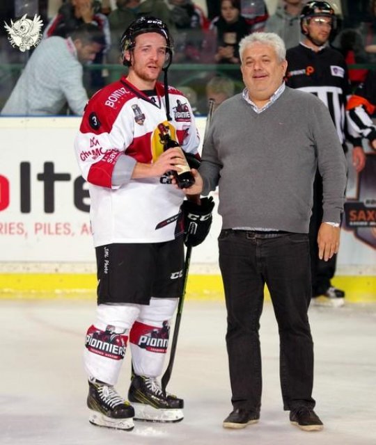 Photo hockey match Bordeaux - Chamonix / Morzine le 15/10/2016