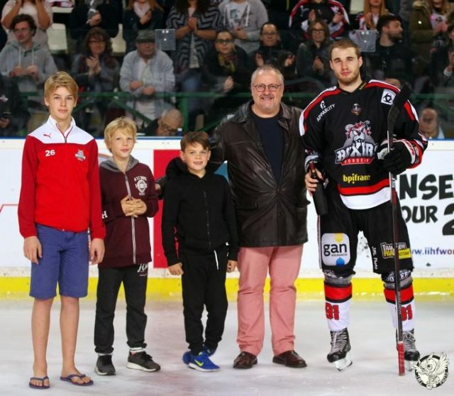 Photo hockey match Bordeaux - Chamonix / Morzine le 15/10/2016