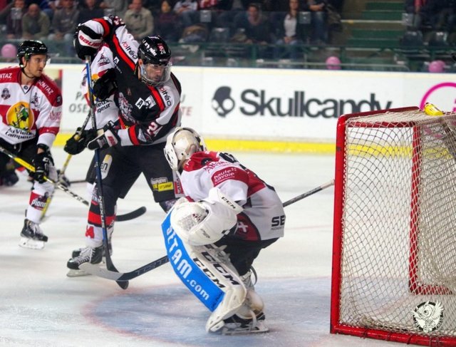 Photo hockey match Bordeaux - Chamonix / Morzine le 15/10/2016
