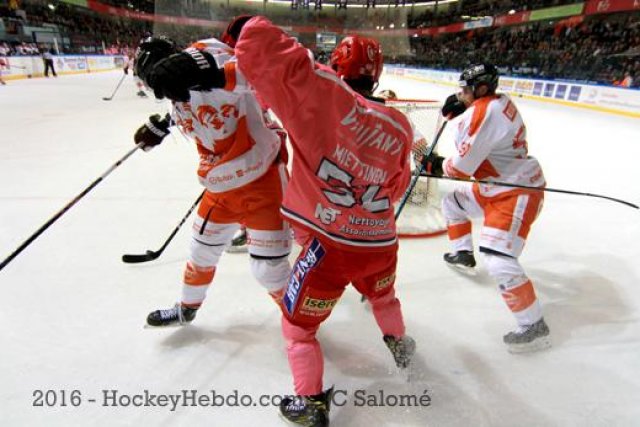 Photo hockey match Grenoble  - Epinal  le 18/10/2016