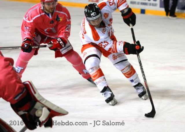 Photo hockey match Grenoble  - Epinal  le 18/10/2016