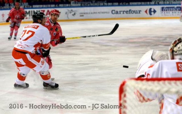 Photo hockey match Grenoble  - Epinal  le 18/10/2016