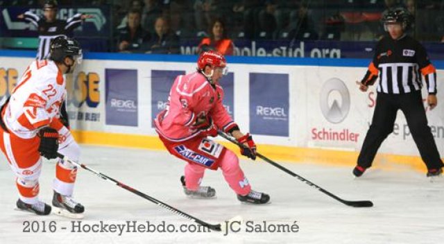 Photo hockey match Grenoble  - Epinal  le 18/10/2016