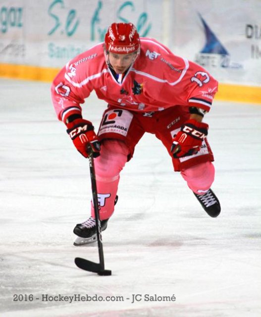Photo hockey match Grenoble  - Epinal  le 18/10/2016