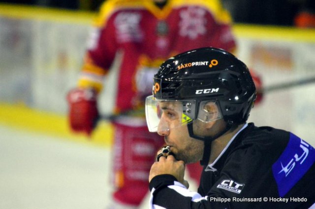 Photo hockey match Dijon  - Angers  le 18/10/2016