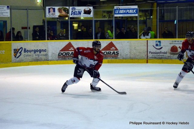 Photo hockey match Dijon  - Angers  le 18/10/2016