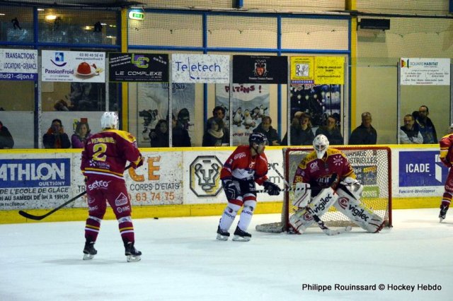 Photo hockey match Dijon  - Angers  le 18/10/2016