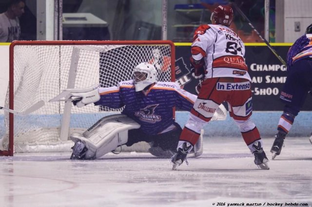 Photo hockey match Clermont-Ferrand - Cholet  le 15/10/2016