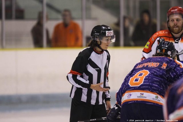 Photo hockey match Clermont-Ferrand - Cholet  le 15/10/2016