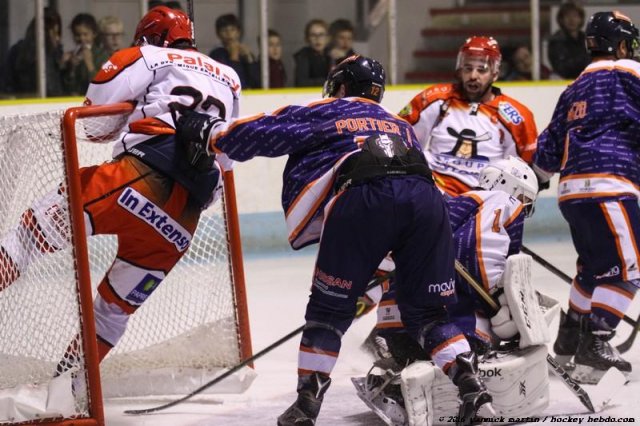 Photo hockey match Clermont-Ferrand - Cholet  le 15/10/2016