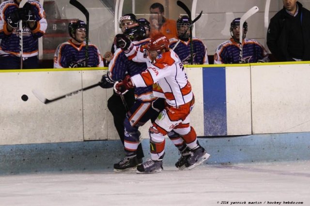 Photo hockey match Clermont-Ferrand - Cholet  le 15/10/2016