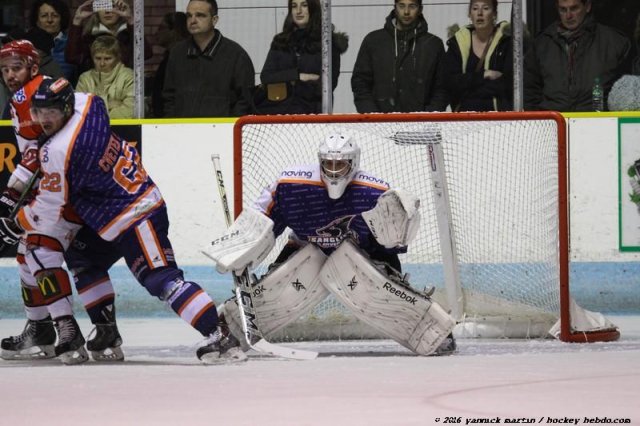 Photo hockey match Clermont-Ferrand - Cholet  le 15/10/2016