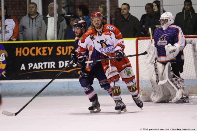 Photo hockey match Clermont-Ferrand - Cholet  le 15/10/2016