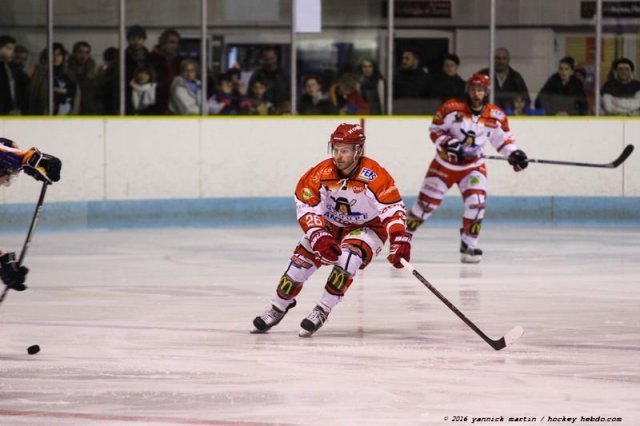 Photo hockey match Clermont-Ferrand - Cholet  le 15/10/2016