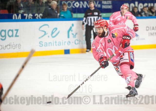 Photo hockey match Grenoble  - Epinal  le 18/10/2016