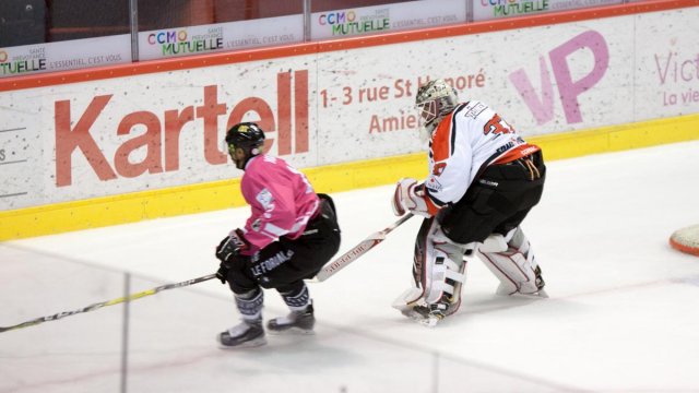 Photo hockey match Amiens  - Bordeaux le 18/10/2016