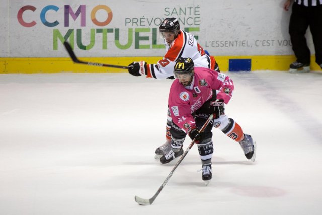 Photo hockey match Amiens  - Bordeaux le 18/10/2016