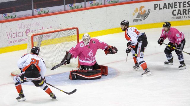 Photo hockey match Amiens  - Bordeaux le 18/10/2016