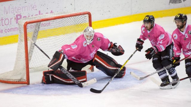 Photo hockey match Amiens  - Bordeaux le 18/10/2016