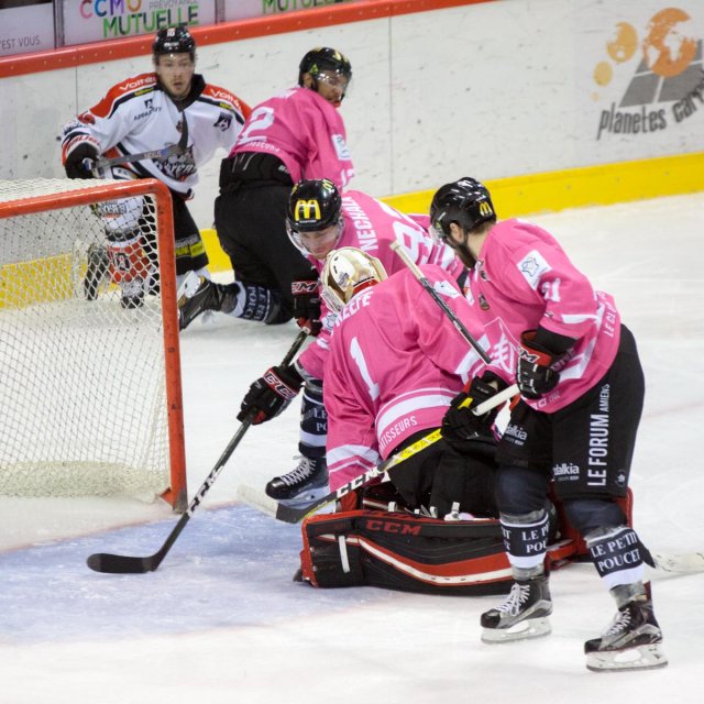 Photo hockey match Amiens  - Bordeaux le 18/10/2016