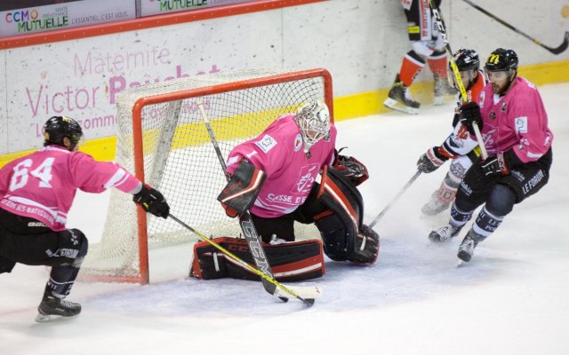 Photo hockey match Amiens  - Bordeaux le 18/10/2016