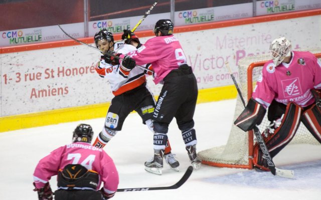 Photo hockey match Amiens  - Bordeaux le 18/10/2016