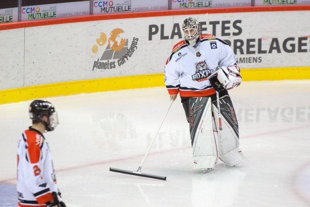 Photo hockey match Amiens  - Bordeaux le 18/10/2016