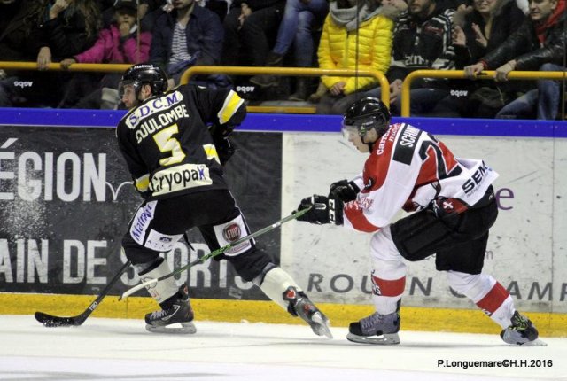 Photo hockey match Rouen - Chamonix / Morzine le 21/10/2016