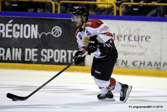Photo hockey match Rouen - Chamonix / Morzine le 21/10/2016