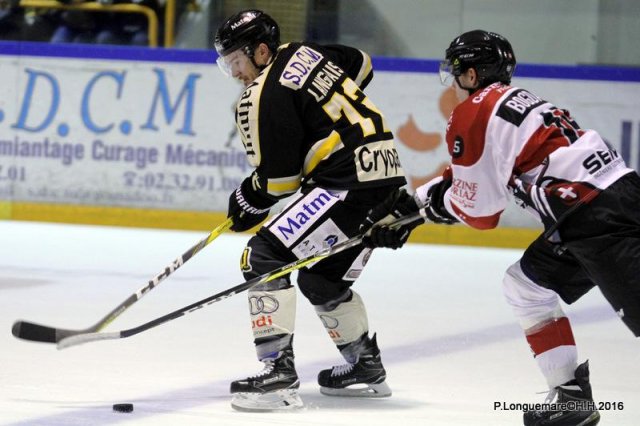 Photo hockey match Rouen - Chamonix / Morzine le 21/10/2016