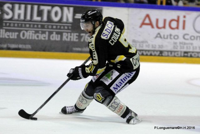 Photo hockey match Rouen - Chamonix / Morzine le 21/10/2016