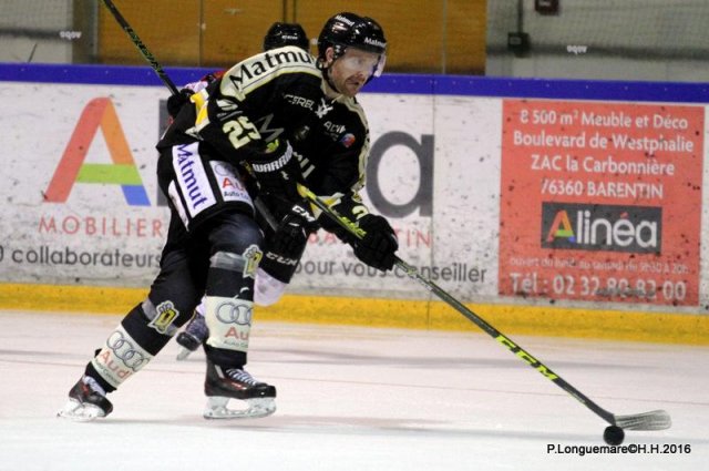 Photo hockey match Rouen - Chamonix / Morzine le 21/10/2016