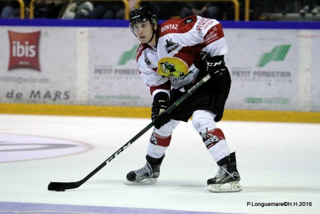 Photo hockey match Rouen - Chamonix / Morzine le 21/10/2016