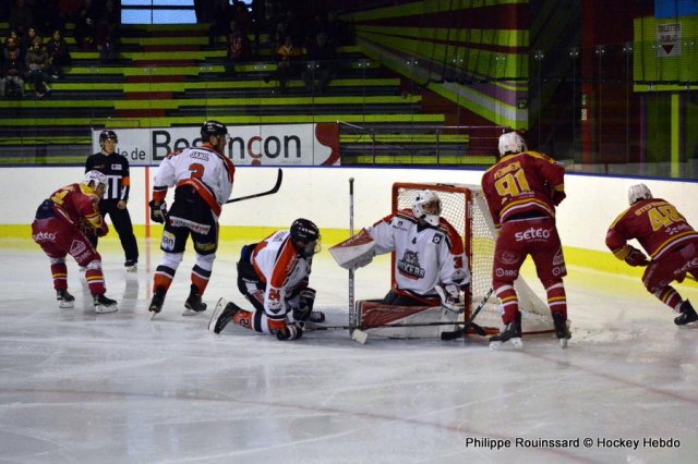 Photo hockey match Dijon  - Bordeaux le 23/10/2016