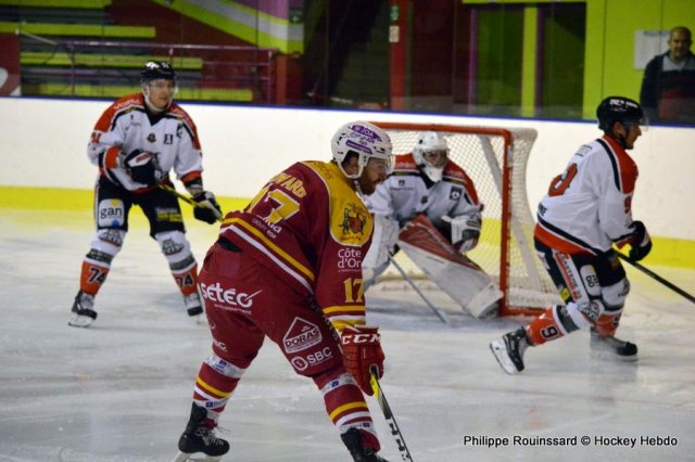 Photo hockey match Dijon  - Bordeaux le 23/10/2016