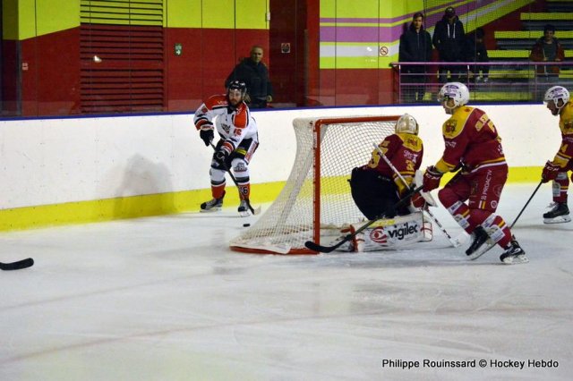 Photo hockey match Dijon  - Bordeaux le 23/10/2016