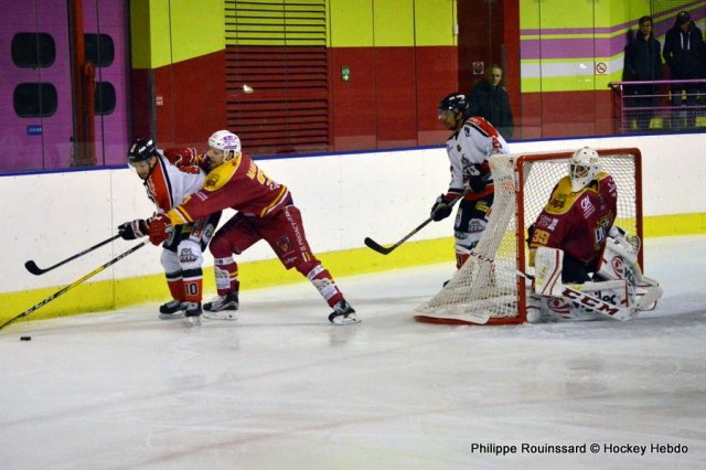 Photo hockey match Dijon  - Bordeaux le 23/10/2016