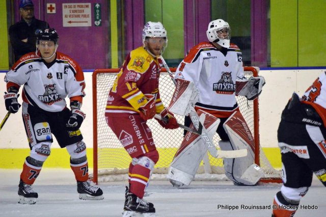 Photo hockey match Dijon  - Bordeaux le 23/10/2016